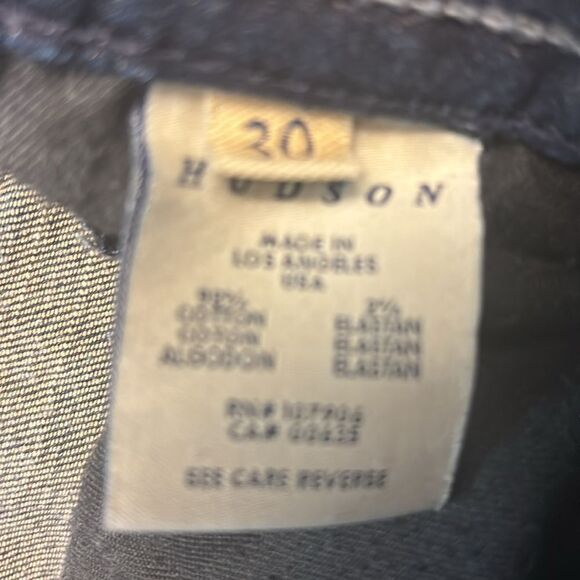 Hudson signature flap pocket bootcut jeans, size 30, good condition - Picture 9 of 12